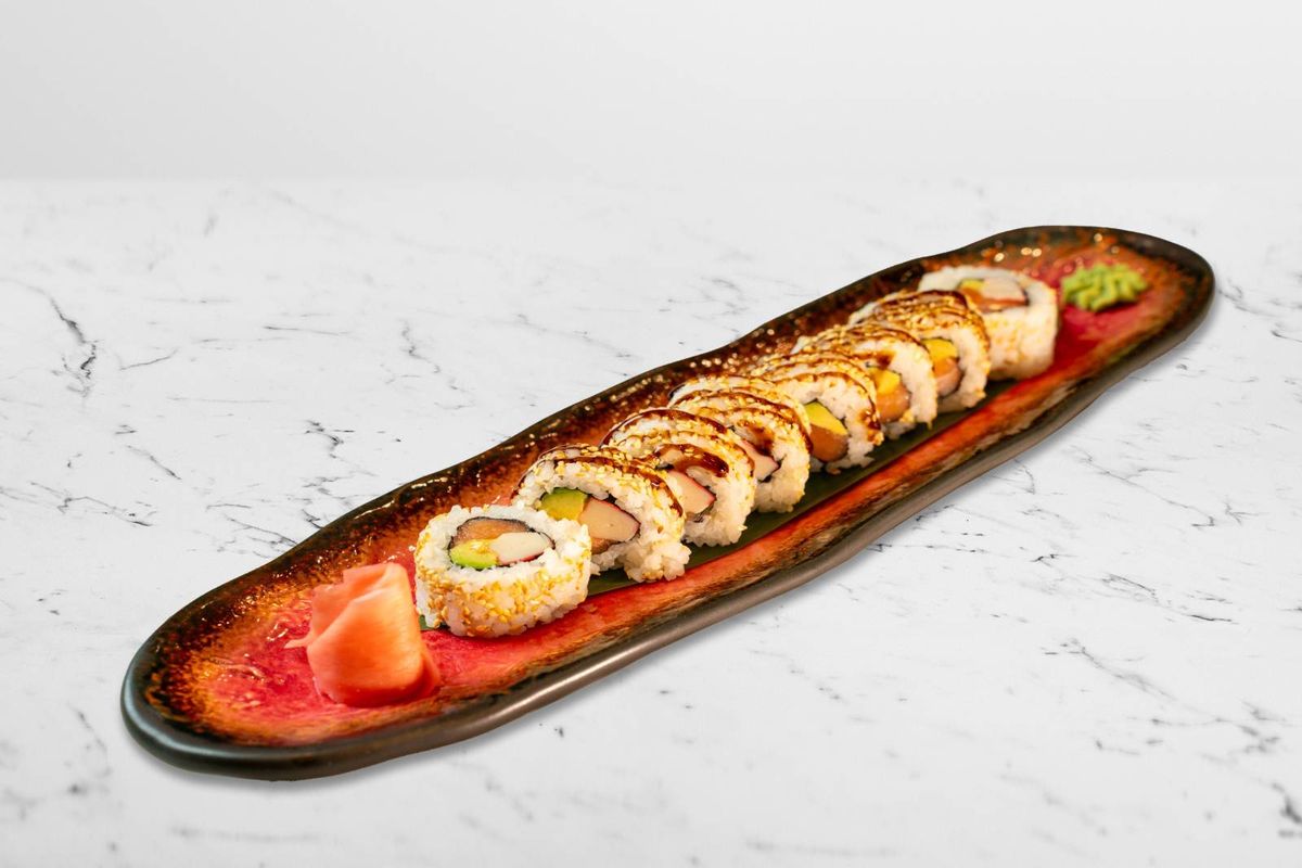 Sake Surimi Make - Roll cu Somon si Surimi